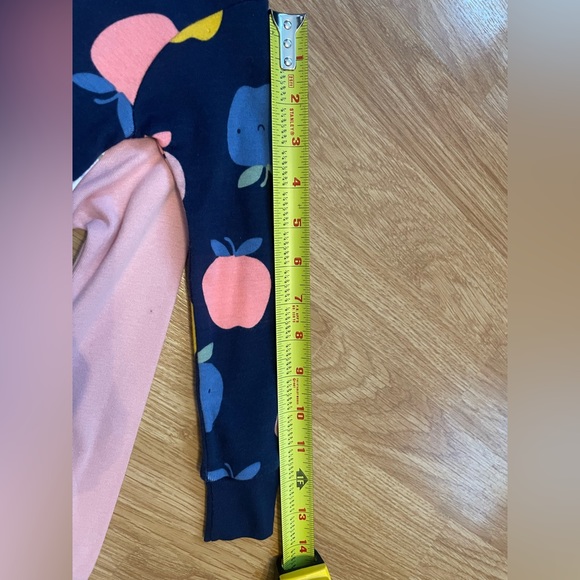 NWT, Carter’s 2-piece, girls, size 3T Cotton, footless pj’s - Picture 10 of 11